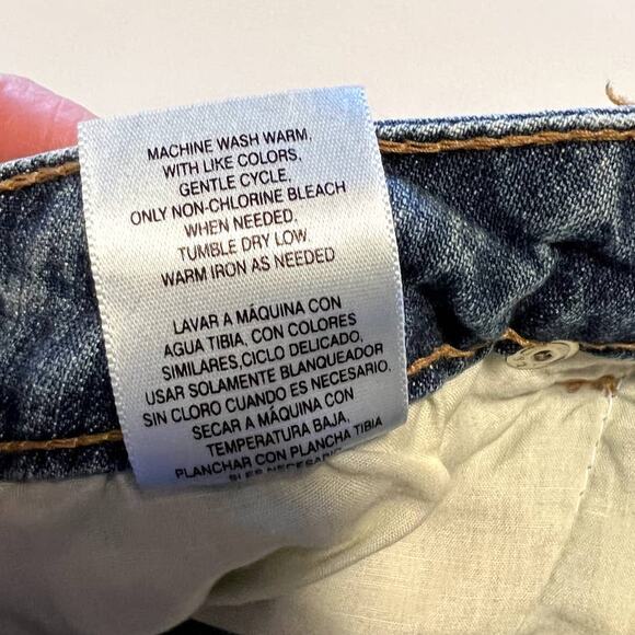 Route 66, Mid Rise Boot cut 14 short, light wash Jeans - Picture 9 of 9